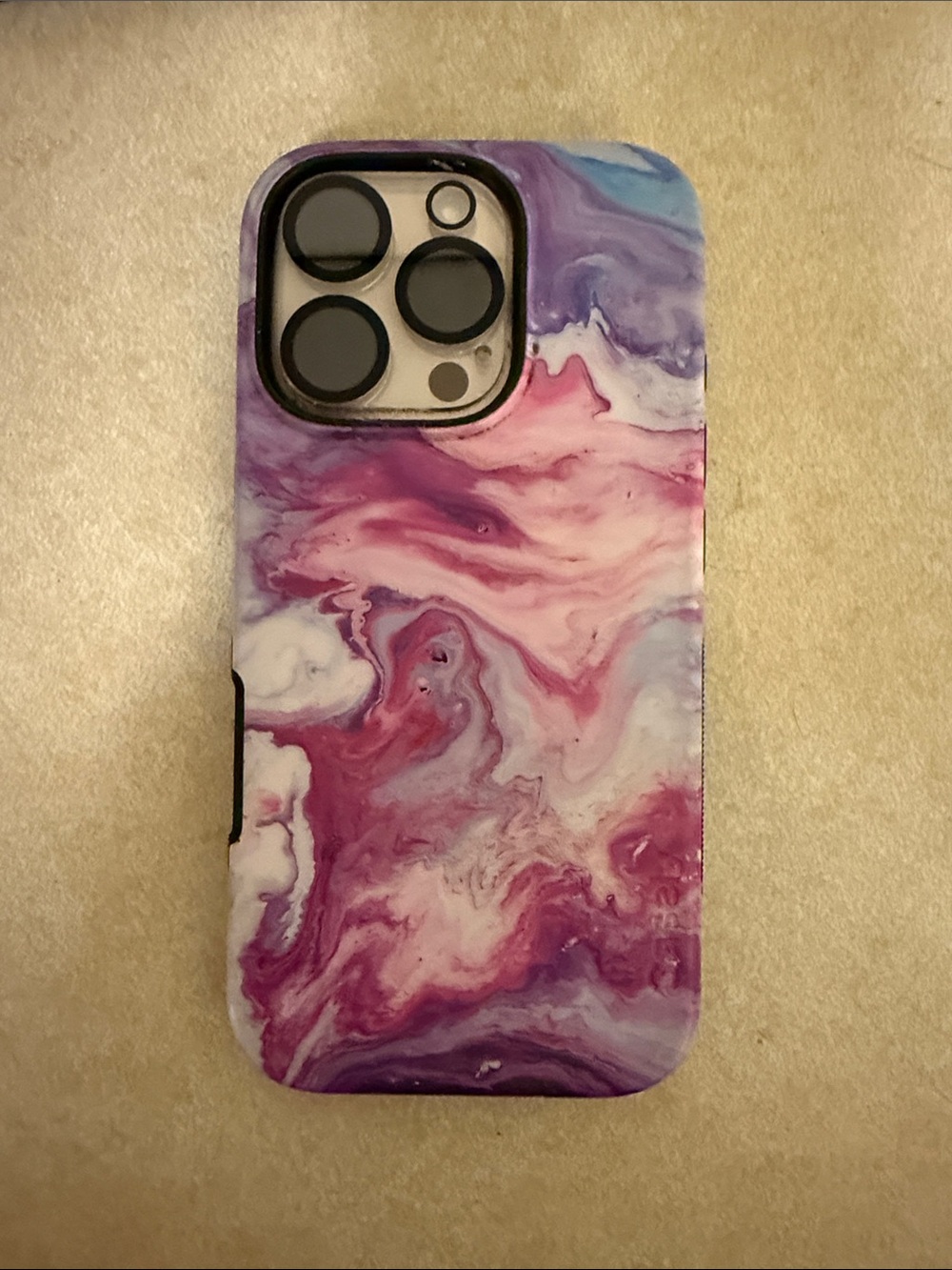 Tie Dying Over You
Purple Marble iPhone Case